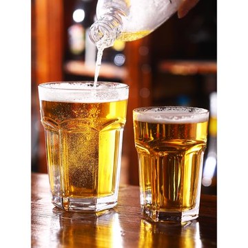 精釀白啤酒杯超大號玻璃杯加厚果汁杯雞尾酒杯ktv酒吧深水炸彈杯