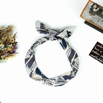 手工髮飾 鋁線髮帶 簡約百搭【灰墨藝術】AH-95