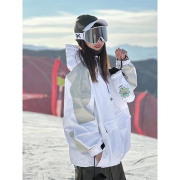 HELLOW單板滑雪手套防水保暖觸屏腕繩雪卡袋內五指男女款手套