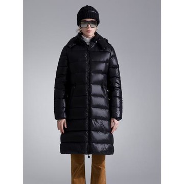 90%充絨340克3XL加厚羽絨服白鴨絨女中長款修身顯瘦連帽韓版