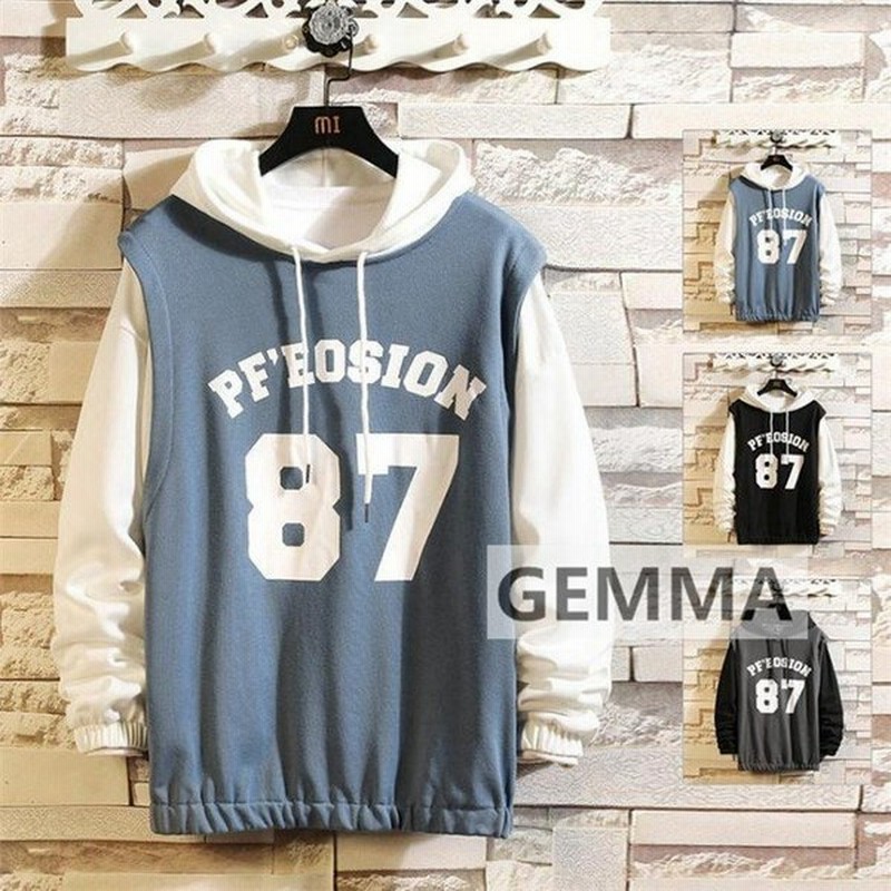 春物パーカー メンズ トップス 長袖 パーカー 薄手 フードパーカー秋 パーカー おしゃれ ゆったり カジュアル 運動 英字 メンズパーカー 通販 Lineポイント最大get Lineショッピング