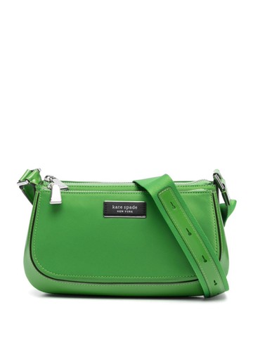 Kate Spade - Sam Icon crossbody bag - women - Recycled Polyamide/Calf Leather - One Size - Green