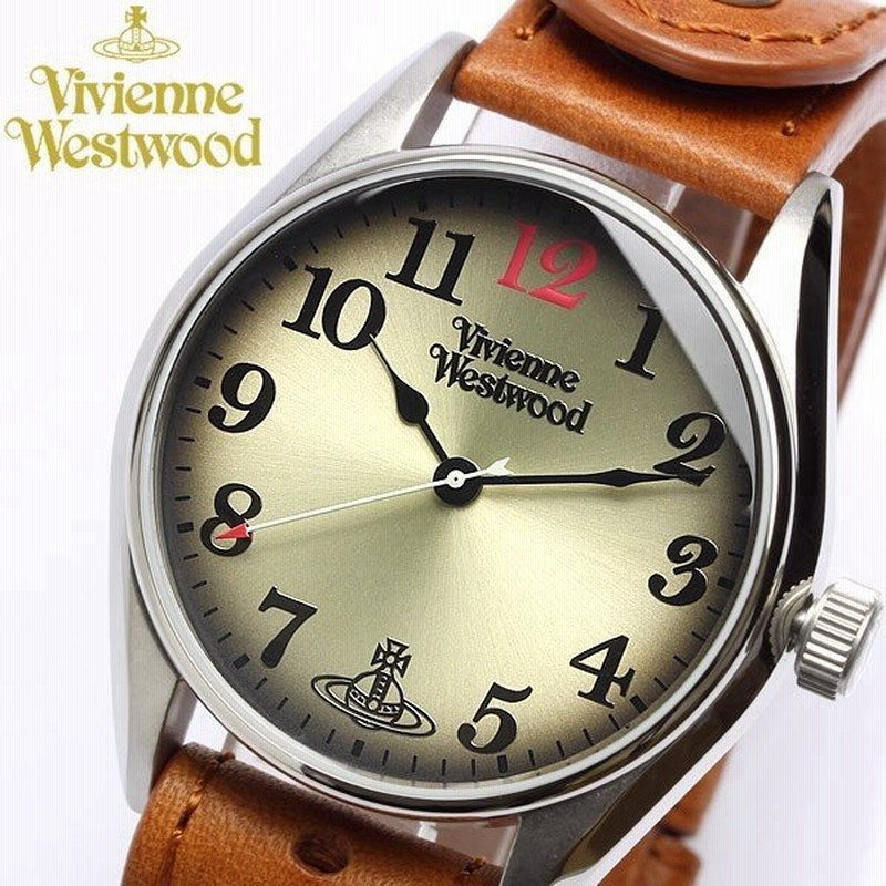 Vivienne Westwood ヴィヴィアンウエストウッド 腕時計 メンズ 本革レザー アンティーク加工 Vv012tn 通販 Lineポイント最大0 5 Get Lineショッピング