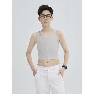 JSBOY新品帥t竹炭彈力大碼束胸
