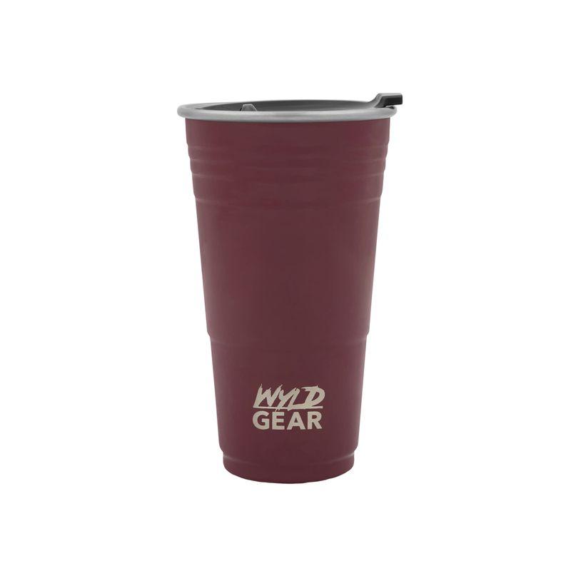 ワイルドギア WYLD GEAR タンブラー CUP 24oz ワイルドカップ 710ml キャンプ Maroon