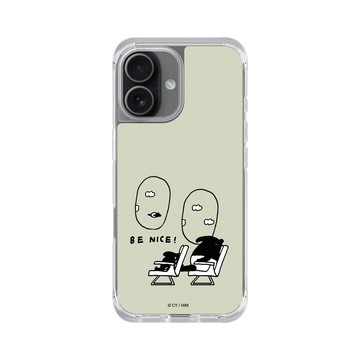 iPhone 17 ClearX (MagSafe 兼容) 晶透白 - 馬來貘 Laimo - Be NICE