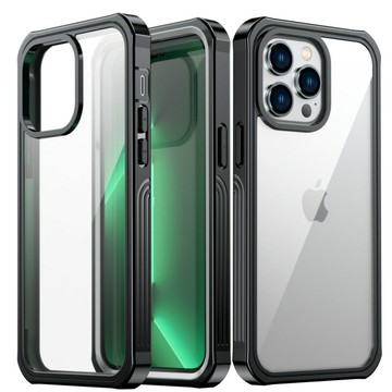 透明三防適用iPhone14蘋果14promax手機殼鋼化玻璃防摔全包保護套