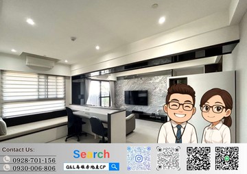 左營高鐵｜質感裝潢｜高樓景觀2房1開放空間+平車｜高雄市左營區民族一路