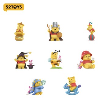 【現貨發售8月20日 9:30am】52TOYS迪士尼小熊維尼的童話世界盲盒手辦(全套)