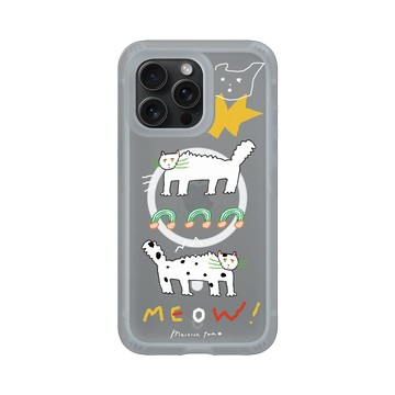 iPhone 15 Pro Max AirX 流變灰 - MacaronToe 馬卡龍腳趾 - 喵 MEOW!