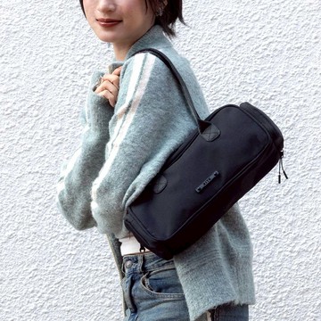 RITE 環保紗系列 EV07 BaguetteBag法棍包－L－黑松露