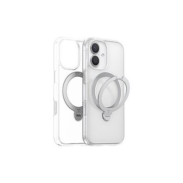 iPhone 17 TORRAS Spin 旋轉支架磁吸手機殼-透明