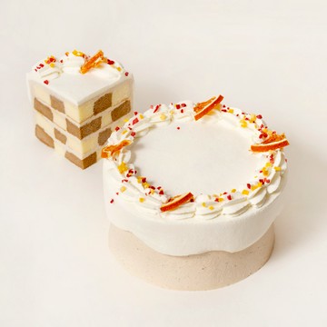 【KINBER MADE 金帛手製】 伯爵香草河岸｜生日蛋糕