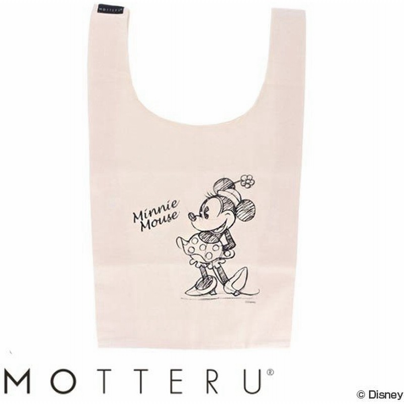 在庫限り 入荷なし エコバッグ Motteru モッテル コットンマルシェ M Minnie ミニーマウス ディズニー Disney 通販 Lineポイント最大0 5 Get Lineショッピング