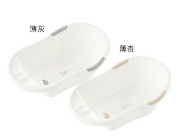 小獅王辛巴Simba嬰兒沐寓成長澡盆-薄灰/薄杏/浴網 ★衛立兒生活館★