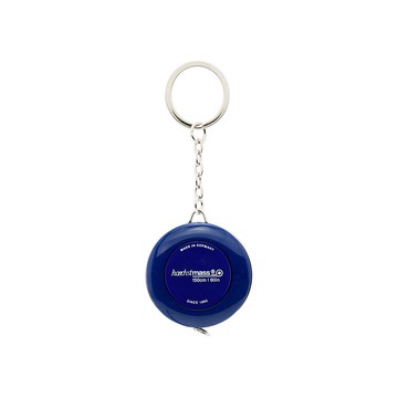 德國 Hoechstmass 鑰匙圈捲尺1.5m 藍