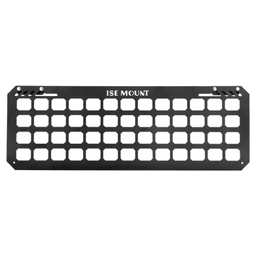 ISE MOUNT 小島嶼山 黑化鐵工藝戶外網格桌側掛板  黑色  1個  1層