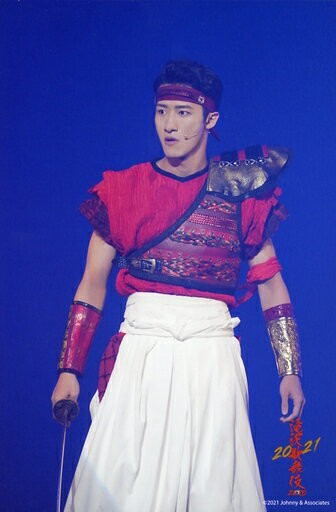 Snow Man/岩本照/現場照片·膝上·2L尺寸/瀧澤歌舞伎ZERO 2021>舞台照片(禦園座Ver.)