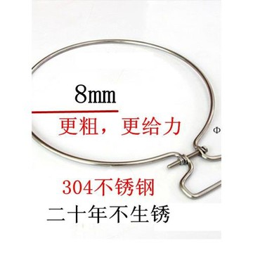 松木菜板圓形加固鋼圈手提不銹鋼箍砧板鐵箍菜墩抱箍砧板防裂鐵圈