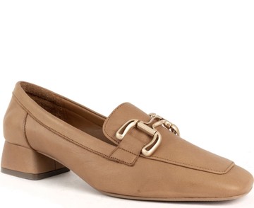LA CONTE BROWN CLASSIC CLOSED PUMPS 棕色女款鞋子