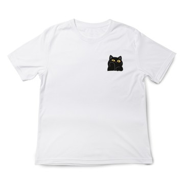 JZ TEE 黑貓-懶得理你 印花短袖