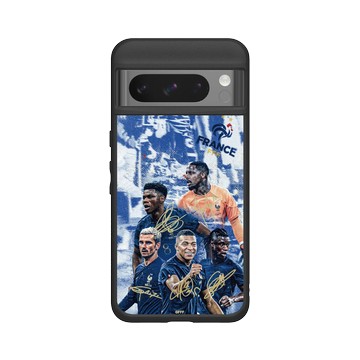 Pixel 8 Pro SolidSuit 黑 - FFF - France National team - Signatures 1
