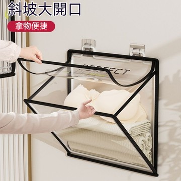 台灣出貨📦壁掛收納袋 浴室收納袋 沐浴收納袋 折疊收納袋 內衣褲收納 浴室掛袋 透明收納袋 防水收納 掛式收納袋 收納袋