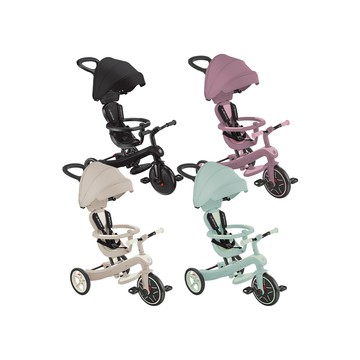 GLOBBER 法國 4合1 Trike多功能3輪推車but.聯名奶油系列