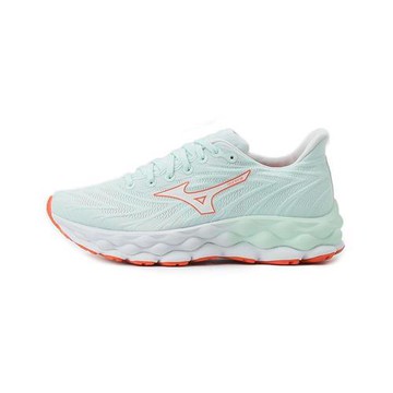MIZUNO WAVE SKY 8 寬楦慢跑鞋 綠 J1GD241275 女鞋