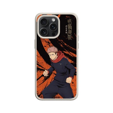 iPhone 15 Pro Max SolidX 貝殼灰 - Jujutsu Kaisen 咒術迴戰 S2 - 澀谷事變戰鬥系列-虎杖悠仁