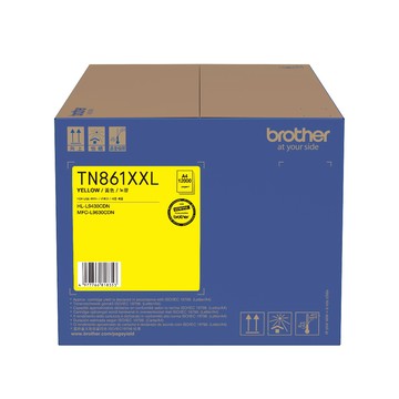 BROTHER TN-861 XXLY原廠超高容量黃色碳粉匣