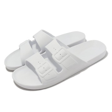 [ACS] Freedom Moses 以色列 香香鞋 Two Band 香味 拖鞋 防水 全白 白色 男女鞋 FMWHI