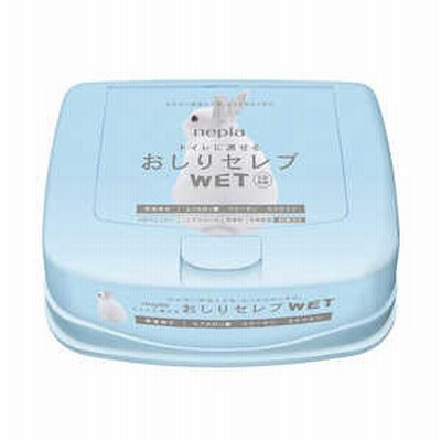 ネピア nepia nepia（ネピア） おしりセレブWET 本体 無香料 （40枚入） 〔ウェットティッシュ〕