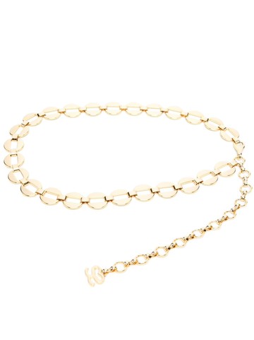 SANDRO - chain-link adjustable belt - women - 2 - Gold