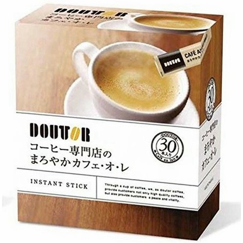 ドトール まろやかカフェオレスティック 30本入 24個セット 通販 Lineポイント最大0 5 Get Lineショッピング