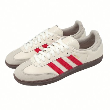 [ACS] adidas 愛迪達 休閒鞋 Samba OG 男鞋 女鞋 米白 紅 焦糖底 復古 德訓鞋 IH6815
