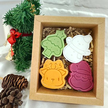 聖誕節創意香氛蠟燭4入