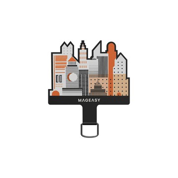 MAGEASY Strap Card Motion Edition 城市 隨型掛繩片 H7891 【新竹皇家4895241122972】