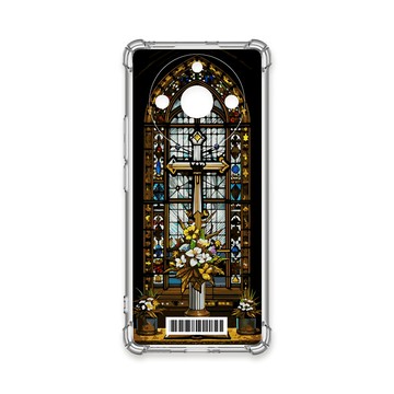 realme 手機殼 TRON REALME 11 PRO 十字架彩繪玻璃  載具 四角防摔殼 手機殼