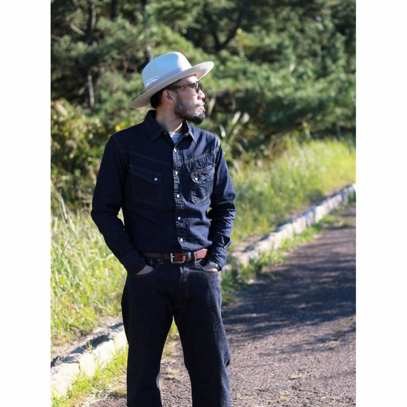 TCBジーンズ ウエスタンシャツ ランチマン デニム TCB jeans TCB