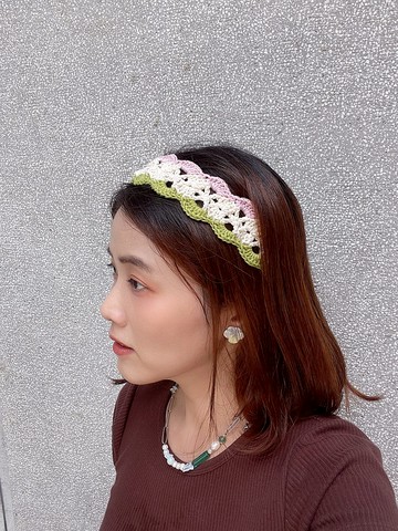 波浪編織髮帶 戀柱粉