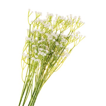 【dayneeds】仿真花藝-滿天星(8色可選)(5支/入)白色