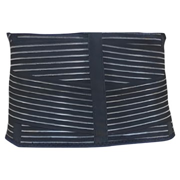 菁炭元素 護脊板護腰帶  黑色  特多龍 50%/橡膠絲18%/竹炭紗15%/尼龍15%/PP2%  L/XL  1件