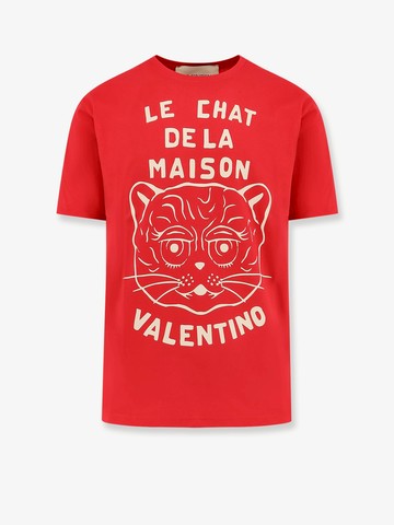 Le Chat de la Maison cotton T-shirt - VALENTINO - gender_Man
