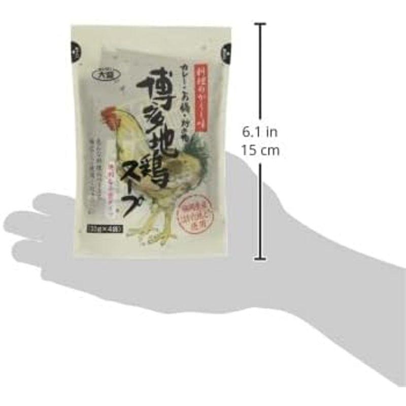 大盛食品 博多 地鶏 スープ 120g(30g×4袋) ×