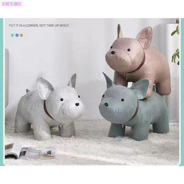 兒童卡通小板凳動物凳子家用大象造型矮凳實木坐凳創意懶人換鞋凳