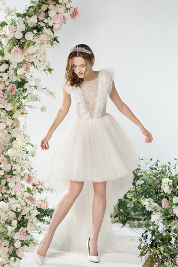 Daisy 前短後長輕禮服