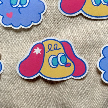 飛天狗BB | 防水貼紙