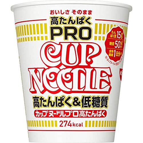 日清食品 カップヌードルPRO 高たんぱく低糖質 [1日分の食物繊維入り] 74g ×12個