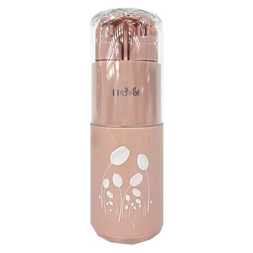 旅行盥洗多功能合一收納杯套組 - 粉色  1組  200g